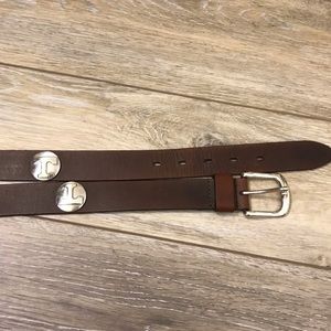 Men’s Tennessee Volunteers Concho Leather Belt